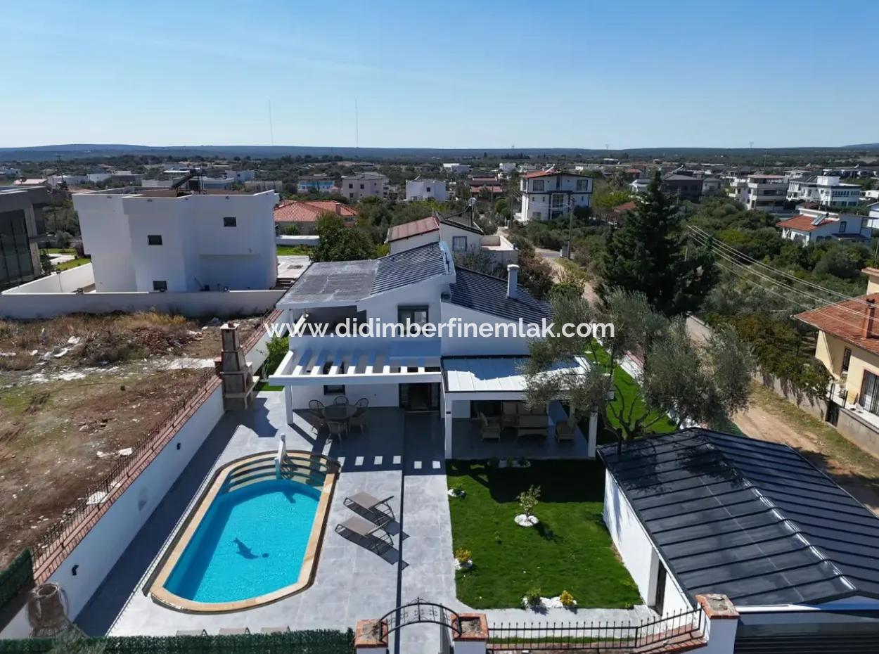 Didim''de Müstakil Havuızlu Bahçeli Villa