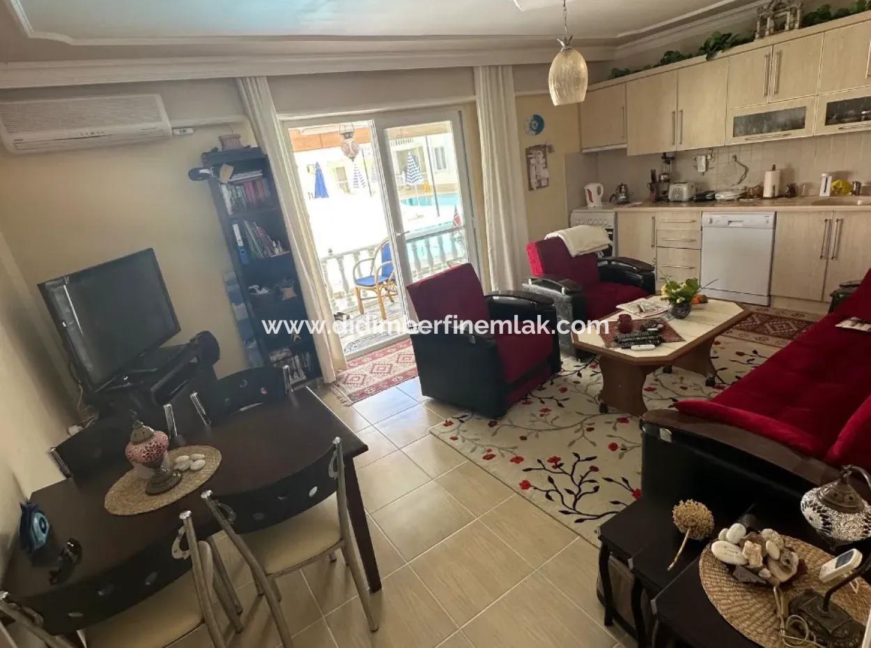 Didim Mavişehir De Havuzlu Site Içerisinde Eşyalı 2+1 Daire