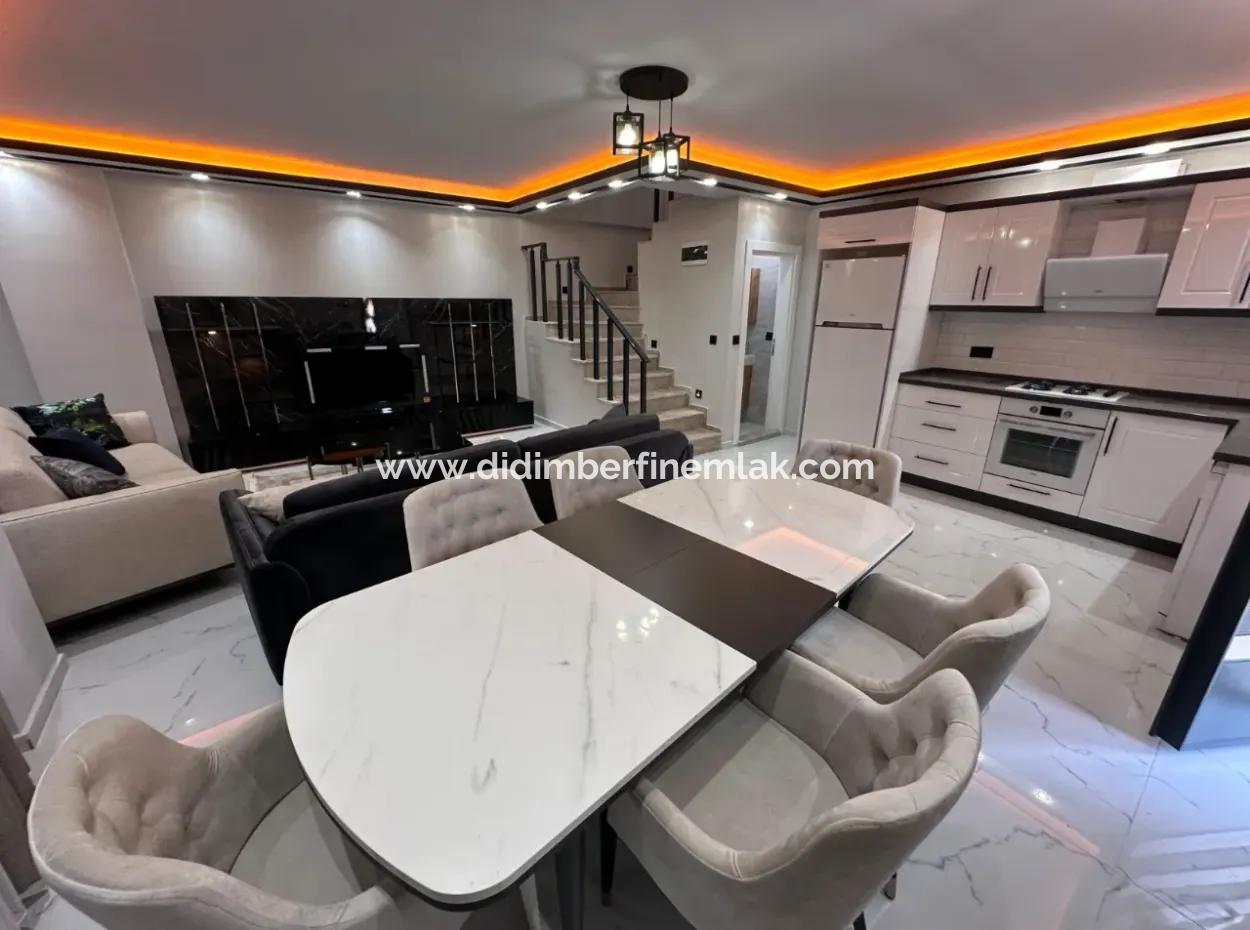 Aydin Hisar Mahallesinde3 1 Furnished Villa For Sale