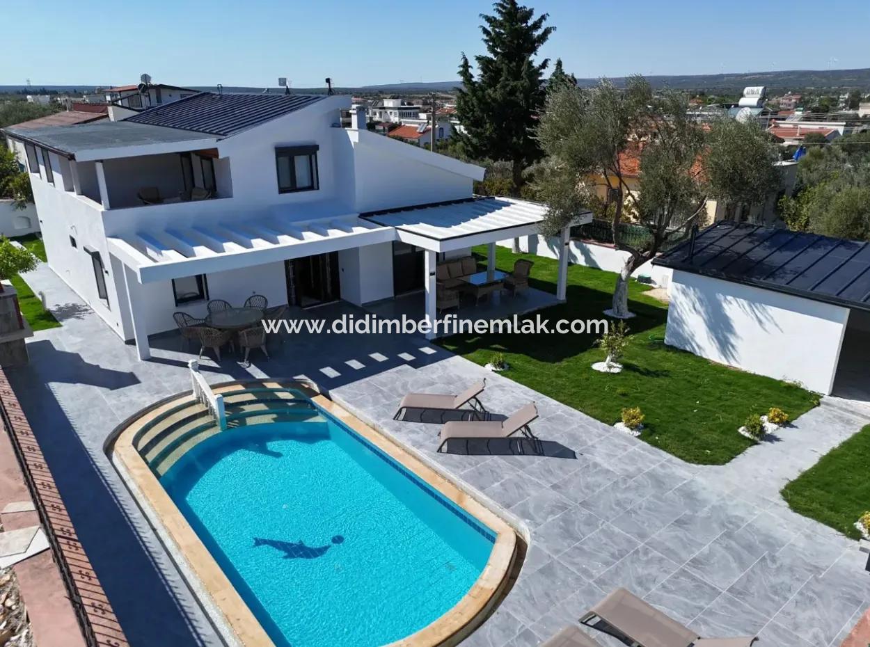 Didim''de Müstakil Havuızlu Bahçeli Villa
