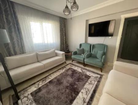Didim Center 4 1 Separate Kitchen Duplex Apartment Fully Furnished