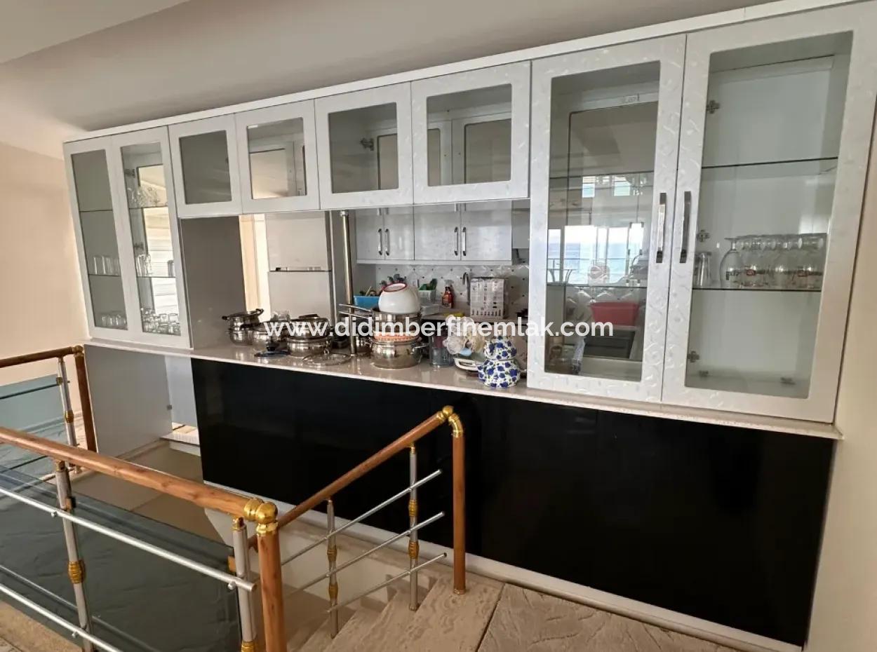 Didim Altınkum Da Denize Sıfır Villa Tadında Satılık Dubleks Daire