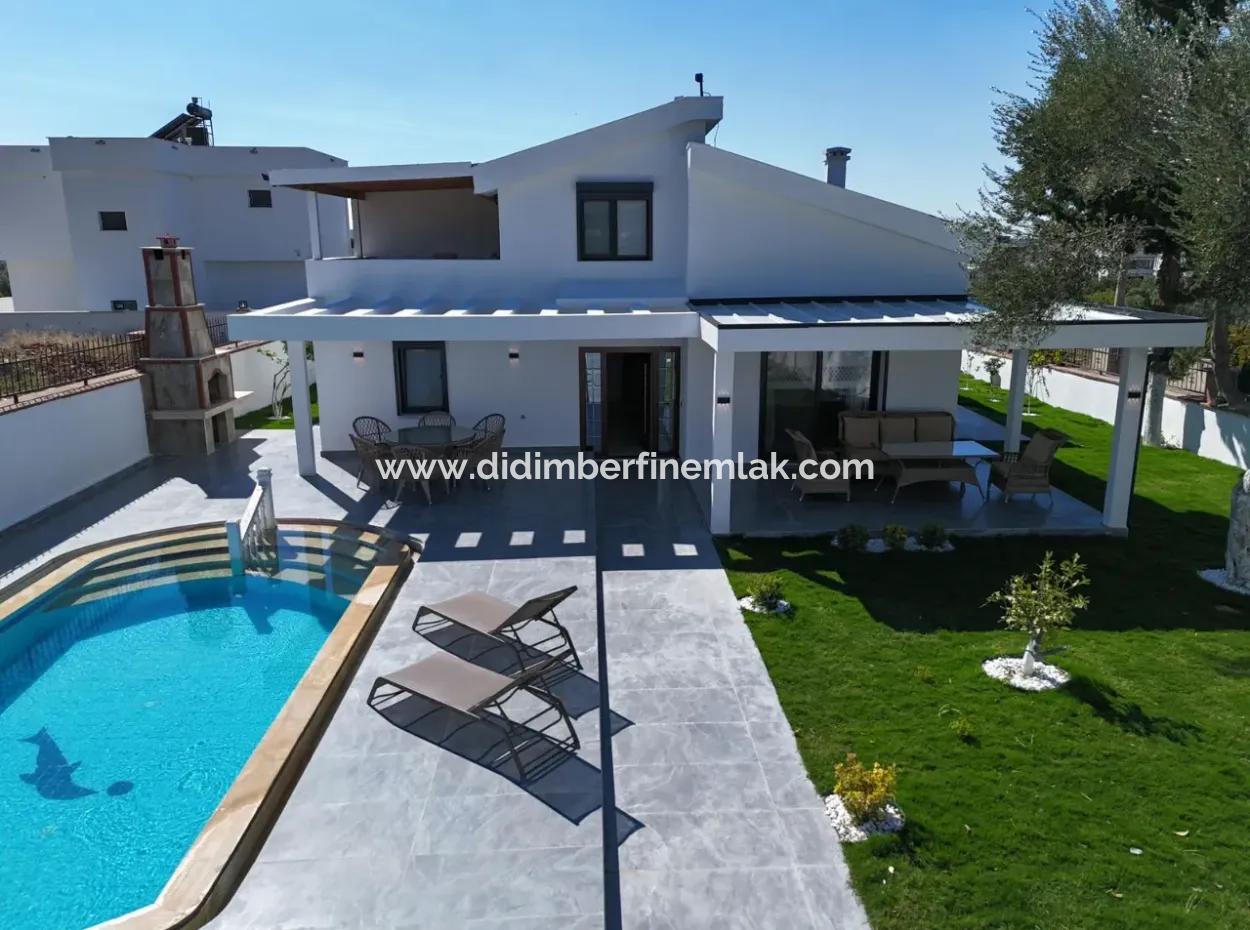 Didim''de Müstakil Havuzlu Bahçeli Villa